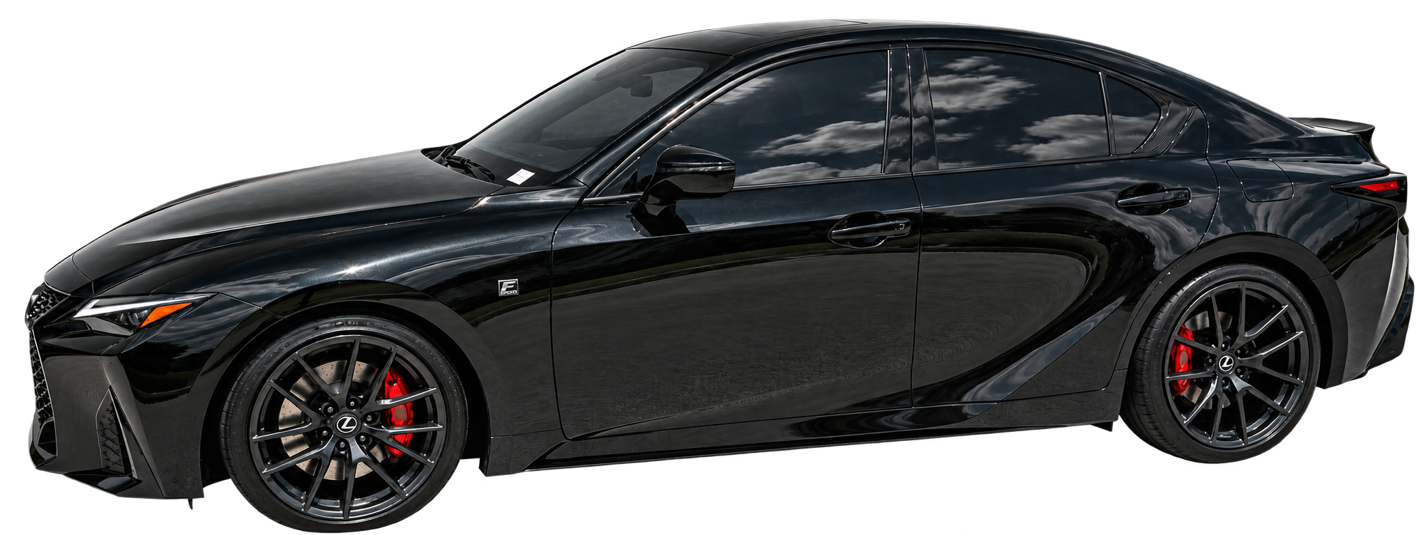 Black Lexus IS
