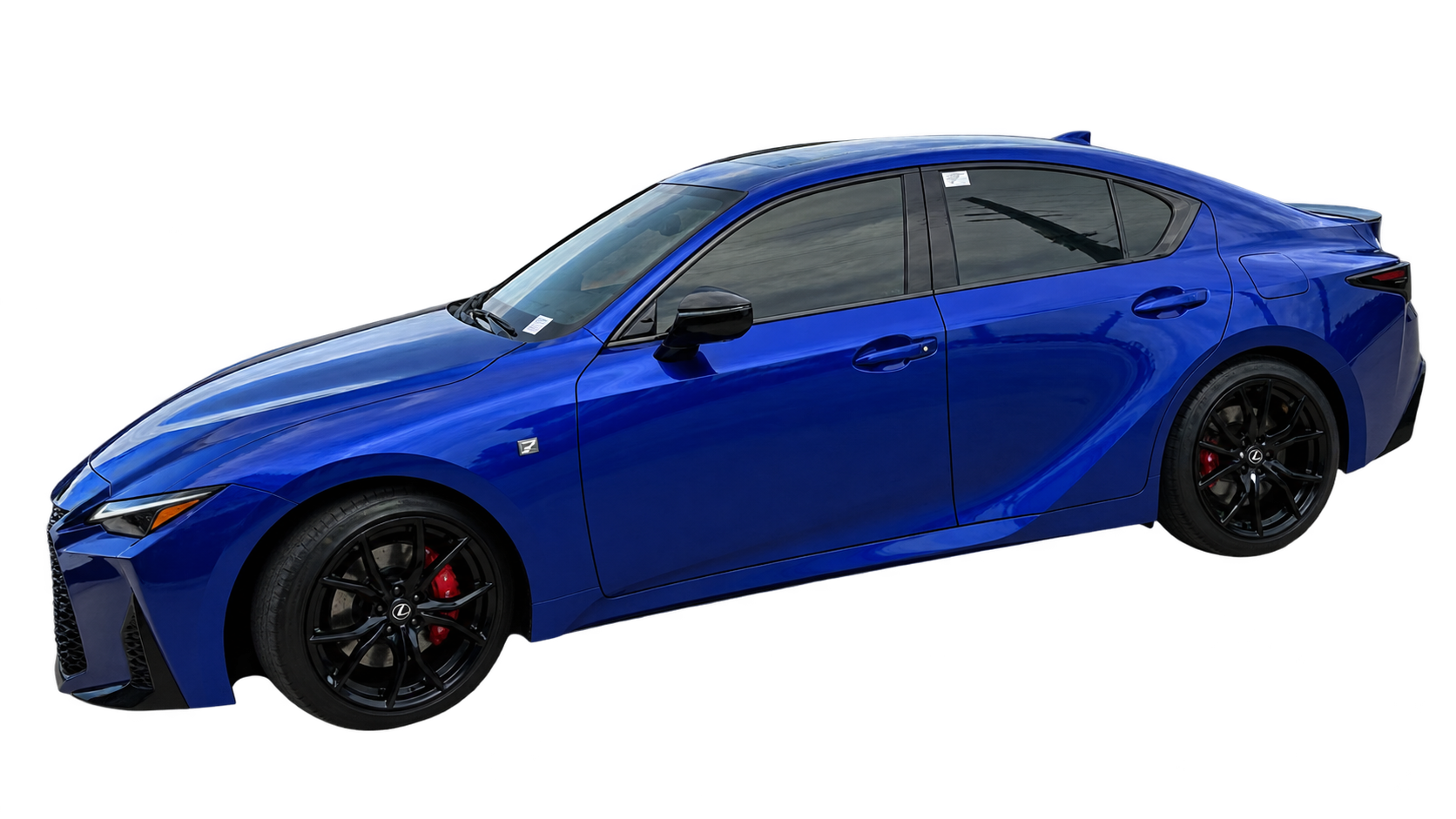 Blue Lexus IS